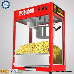 Mewah Jenis Mesin Popcorn untuk Bentuk Kupu-kupu Popcorn/Listrik Beras Kembung Mesin/Mesin Popcorn