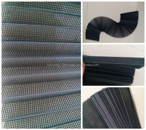 Moustiquaire plissée en polyester de haute qualité pour porte, anti-poussière et anti-mouches, en maille <span class=keywords><strong>accordéon</strong></span> - Product Image 2