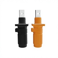 Connecteur de stockage d'énergie Apex 150A/200A/250A à connexion rapide, tête droite, à trou fileté, étanche IP67, 1500V CC, en cuivre pur