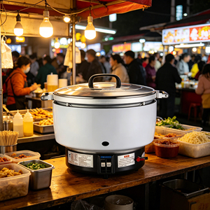 Cuisinière à riz automatique 10L avec revêtement antiadhésif, cuve intérieure pour <span class=keywords><strong>restaurant</strong></span>, mécanique - Product Image 2