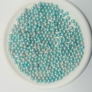 CHENXI Perlas de Plástico de Colores de 6/8mm, 500g a Granel, Cuentas Acrílicas para DIY, Decoración de Fundas de Teléfono, Horquillas, Adornos para Bodas y Fiestas - Product Image 1