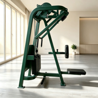 Máquina de Gimnasio Ajustable con Peso de Acero para Entrenamiento de Fuerza: Pecho, Espalda, Deltoides, Remo Sentado, Pila de Pesas de 143 kg