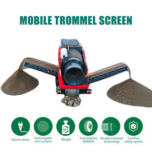 Planta de Triagem Automática Compacta para Pedra Pedreira Tela Areia Trommel para Areia Pequena Trommel Wash <span class=keywords><strong>Plant</strong></span> - Product Image 5