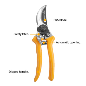 TOLSEN 31022 <span class=keywords><strong>Forbici</strong></span> <span class=keywords><strong>Professionali</strong></span> da Giardino per Potatura con Lama a Doppio Taglio - Product Image 5