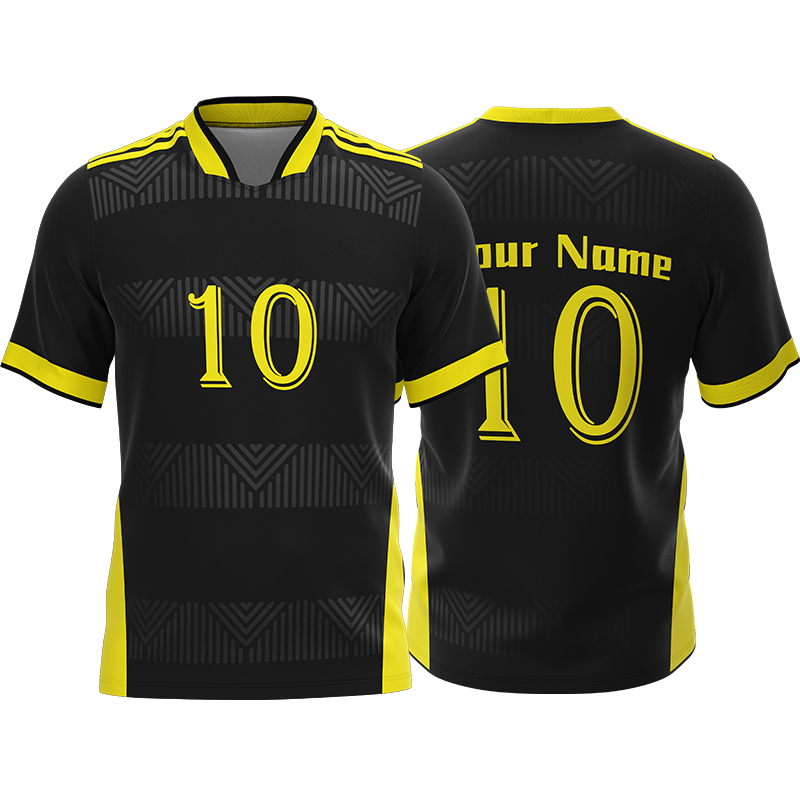 Nero Jet Giallo Neon a Contrasto