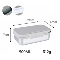 Boîtes à lunch de haute qualité Boîte à bento scolaire pour enfants Boîte à bento en acier inoxydable étanche réutilisable pour enfants Étudiant Enfant
