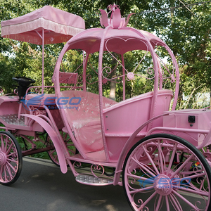 XCXCEGO 2025 Carruaje Eléctrico de Alta Calidad con Diseño de Calabaza, Color Blanco/Morado, Origen China, Transporte - Product Image 5