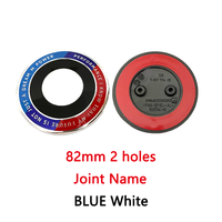 Emblème de capot avant et de coffre arrière ABS 82mm 74mm à 2 ou 3 trous pour BMW E46 E60 E90 E39 E36 E30 F10 F30 - Accessoires