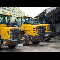 Neuer L918H Radlader 1800kg Nennlast 0,9m³ Schaufel Kompakter Frontlader 66kW Motor
