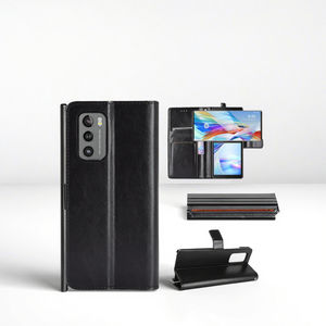 Funda de Teléfono Tipo Cartera de Cuero PU de Lujo para A36 5G A26 A16 A06 A56 con Ranuras para Tarjetas en Varios Colores - Product Image 3