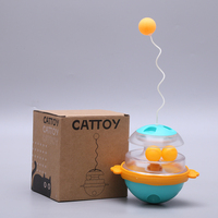 Distributeur de nourriture interactif pour animaux de compagnie, balle de puzzle pour chat, jouet à friandises pour chien, libération d'énergie, jeu intérieur, produits d'enrichissement et d'entraînement