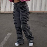 DiZNEW Fabricant de jeans, vente en gros de jeans pour femmes, pantalons 2024, jeans skinny décontractés grande taille pour femmes et dames