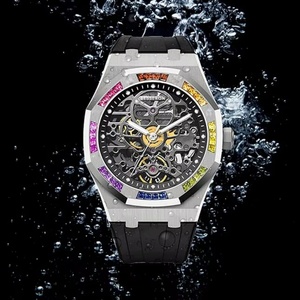 Reloj Mecánico Impermeable de Acero Inoxidable de Marca Privada Besseron, Reloj de Pulsera de Lujo con Bisel de Cristal y Forma Irregular - Product Image 2