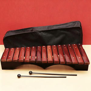 Xilófono Glockenspiel Portátil de 15 Notas al por Mayor con Baquetas, Instrumento Musical de Percusión - Product Image 3