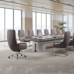 Silla de Oficina Ejecutiva Ergonómica Ajustable - 360 °   Silla de Masaje Giratoria con Reposacabezas - Product Image 4