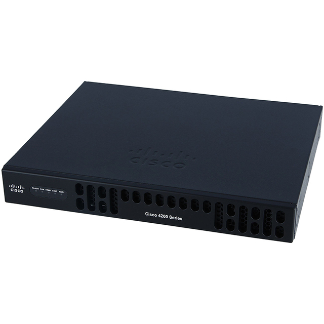 New Original ISR4221/K9 ISR4221-SEC/K9 ISR4221-AX/K9 Enterprise VPN Router 2GE 2NIM 8GFLASH 4GDRAM IPB