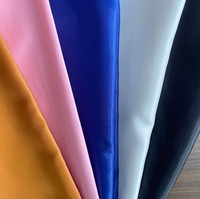 Tissu de doublure en sergé de viscose de polyester avancé 50% tissu d'entoilage de viscose 50% polyester pour sacs en cuir et costumes pour hommes