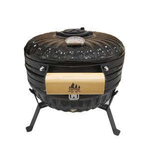 Kimstone 2025 <strong>Best</strong> Seller at Supermarket <strong>Charcoal</strong> Ceramic Table Bbq Smoker for Garden - Product Image 1