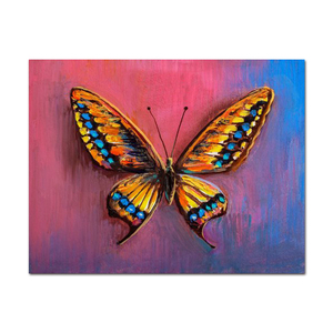 Abbagliante arte farfalla pittura a olio arte moderna decorazioni per la casa pareti mostrano <span class=keywords><strong>dipinti</strong></span> a mano <span class=keywords><strong>di</strong></span> animali e <span class=keywords><strong>farfalle</strong></span> - Product Image 1