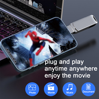 Memoria USB Metálica 4 en 1 en Oferta, Unidad Flash USB 2.0 Tipo C de 32 GB, 64 GB, 128 GB para iPhone y Android