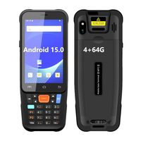 Escáner de Código de Barras Resistente Android 13.0 M8 PDA con NFC, 4500 mAh, 64 GB, Colector de Datos, Escaneo Rápido de Códigos, Inventario de Almacén, Dispositivo Portátil