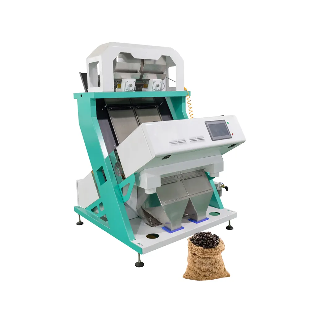 चावल तिल लहसुन बीन स्क्रीनिंग चावल नमक रंग छँटाई मशीन के लिए सीसीडी रंग सॉर्टर