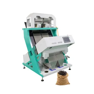 CCD Color Sorter For Rice Sesame Garlic Bean Screening Rice Salt Color Sorting Machine