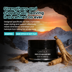 QBEKA <span class=keywords><strong>Cire</strong></span> et pâte coiffante bio à tenue forte anti-frisottis pour cheveux courts à mi-longs - Product Image 2