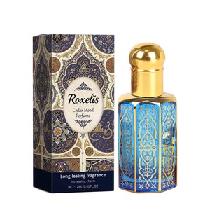 Profumo Roll-on 4 Fragranze 12ml, Profumo <span class=keywords><strong>di</strong></span> <span class=keywords><strong>Nicchia</strong></span> Dubai, Spray a Lunga Durata, Rinfrescante e Affascinante, Mini Profumo Arabo da Viaggio - Product Image 6