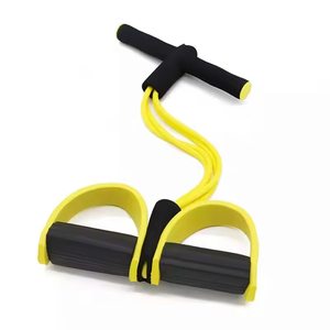 Bandas de Resistencia Multifuncionales con Pedales, Cuerda Elástica de Yoga, 4 Tubos, ¡Oferta! - Product Image 2