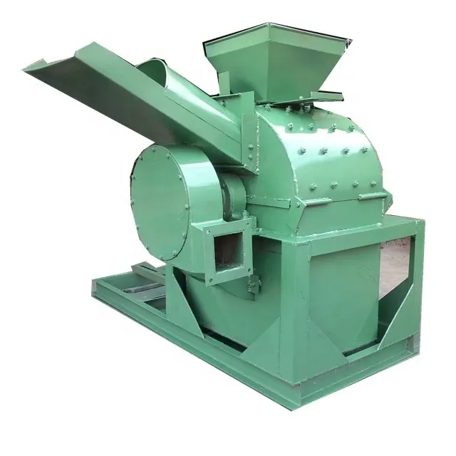 wood chips and logs & braches & straws crushing machine