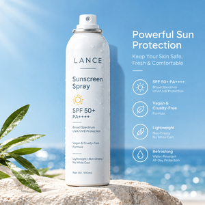<span class=keywords><strong>Spray</strong></span> Solare Vegano Coreano OEM ODM ad Asciugatura Rapida SPF <span class=keywords><strong>50</strong></span> Non Untuoso Alta <span class=keywords><strong>Protezione</strong></span> per Copertura Totale del Corpo Cura della Pelle - Product Image 1