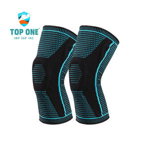 Top One haute qualité sangle réglable Compression genouillère Flexible genou manchon soutien soulagement de la douleur protection coude genouillères - Product Image 6