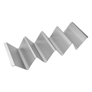<b>Taco</b> Holder W Type Stainless Steel Tortilla Rack For Party Food Clips - Product Image 1