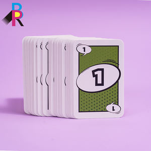 Papier carton imprimé personnalisé de haute qualité jeu de cartes à jouer jeux de mémoire bon marché cartes à jouer - Product Image 4