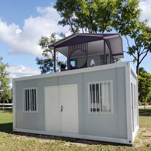 Moderne Portable Modulaire Conteneur Maison Pas Cher Préfabriqué Boulon En Acier Structure Cadre Appartements Villas Hôpitaux Magasins Panneau Sandwich - Product Image 1