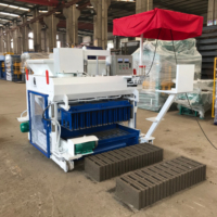 Machine à Briques Manuelle Kaidong QTM6-24, Idéale pour Petites Entreprises, Machine Mobile à Pondre le Béton, Petite Machine de Fabrication de Blocs
