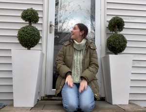 Vaso di fiori quadrato <span class=keywords><strong>in</strong></span> <span class=keywords><strong>plastica</strong></span> opaca minimalista per <span class=keywords><strong>giardino</strong></span> di casa centro commerciale con Patio sul Patio - Product Image 6