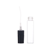 Bouteille Vaporisateur de Parfum en Verre Ronde Mini Transparente Vide de 2ml 3ml 5ml 10ml pour Échantillons et Testeurs d'Huile – Emballage Fantaisie, Vente en Gros
