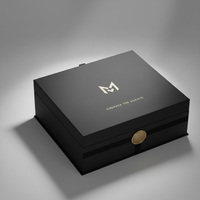 Coffret Cadeau de Parfum Personnalisé de Luxe, Solution Parfumée Tout-en-un avec Flacon en Verre Premium, Boîte Rigide Élégante, Kits de Beauté Personnalisés