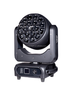 Nieuw ontwerp Super Power 19*40W RGBW LED 4-in-1 Bewegingskop Zoom Bee Eyes Wash Light met DMX512-besturing voor concerten & feesten - Product Image 5