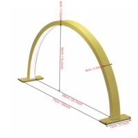 Lampe de bureau professionnelle en forme de demi-lune pour les techniciens et les artistes des ongles, logo personnalisé, lumière LED de manucure en demi-anneau de 75 cm pour les ongles et les tatouages