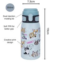 Hot-Seller d'usine 20ozBPA sans condensation anti-fuite couvercle pop-up flacons à vide et thermos fabricant de bouteilles d'eau droites