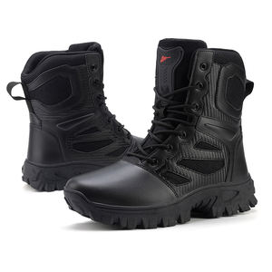 Botas Tácticas Militares Ligeras para Hombre y Zapatos de Senderismo Impermeables y Transpirables de Media Caña en Tallas Grandes al por Mayor Personalizadas - Product Image 1