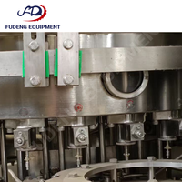 Machine d'embouteillage automatique d'eau pure pour usine / Ligne complète de production d'eau minérale 200 ml avec traitement par soufflage
