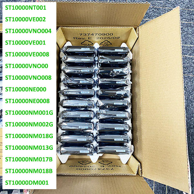 Enterprise Hard Disk Drive Exos 10TB ST10000NT001 SATA 6Gb/s 256MB 7200 RPM Desktop HDD for Big Data Storage  NAS and Server