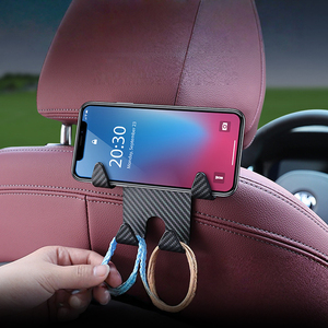 ที่วางโทรศัพท์มือถือแบบมีตะขอเกี่ยวด้านหลังเบาะนั่งในรถยนต์ที่วางโทรศัพท์มือถือสำหรับหมอนรองคออุปกรณ์เสริมรถยนต์อเนกประสงค์ - Product Image 2
