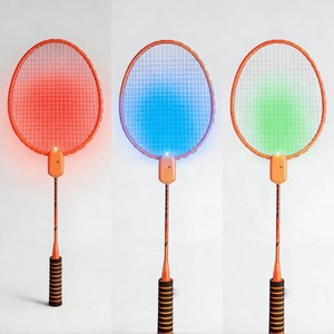 Raquette <span class=keywords><strong>de</strong></span> <span class=keywords><strong>badminton</strong></span> phosphorescente à succès, ultra-légère et durable pour les sports <span class=keywords><strong>de</strong></span> plein air et les activités nocturnes - Product Image 5