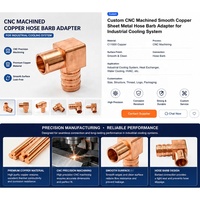 Plaque de refroidissement liquide usinée sur mesure par CNC avec services de fraisage/perçage/taraudage