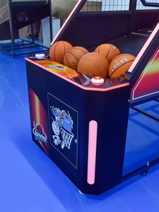 Máquina de Baloncesto Arcade Operada con Monedas para Adultos, Personalizada de Fábrica, Venta al por Mayor, Fabricada en Metal con Proyector - Product Image 6